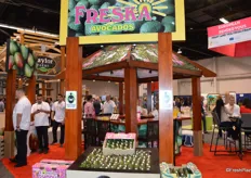 Overview of the Freska booth.